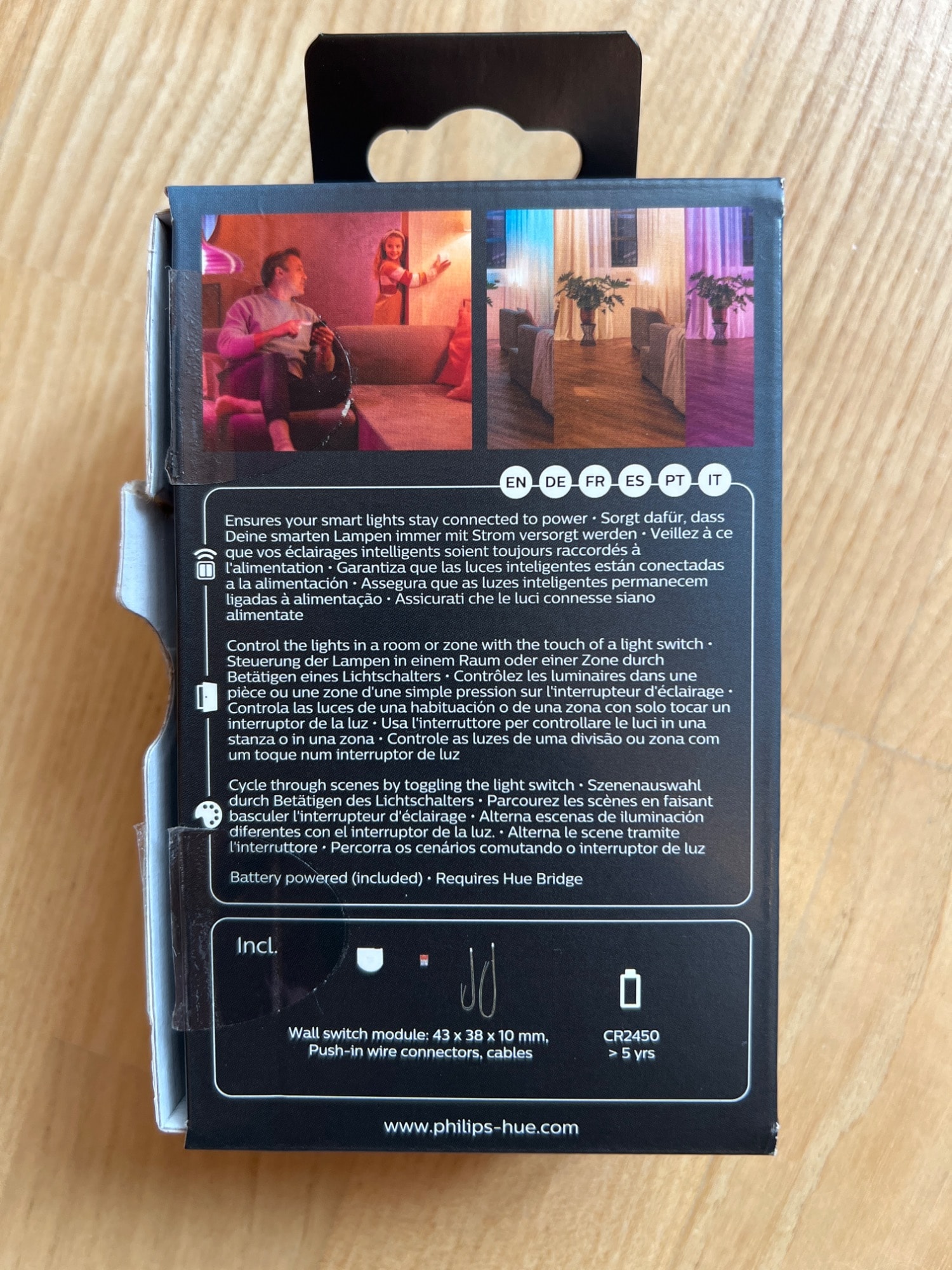 Produktbild Philips Hue Wandschalter Modul