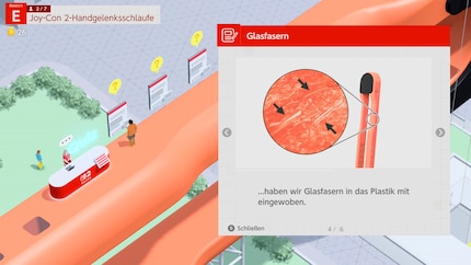 So, so. In den Handgelenkschlaufen aus Plastik sind also auch Glasfasern drin, damit sie sich nicht so einfach verbiegen lassen.