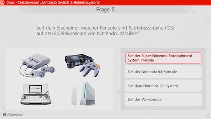Zu viele Quizfragen verlangsamen den Spielfluss.