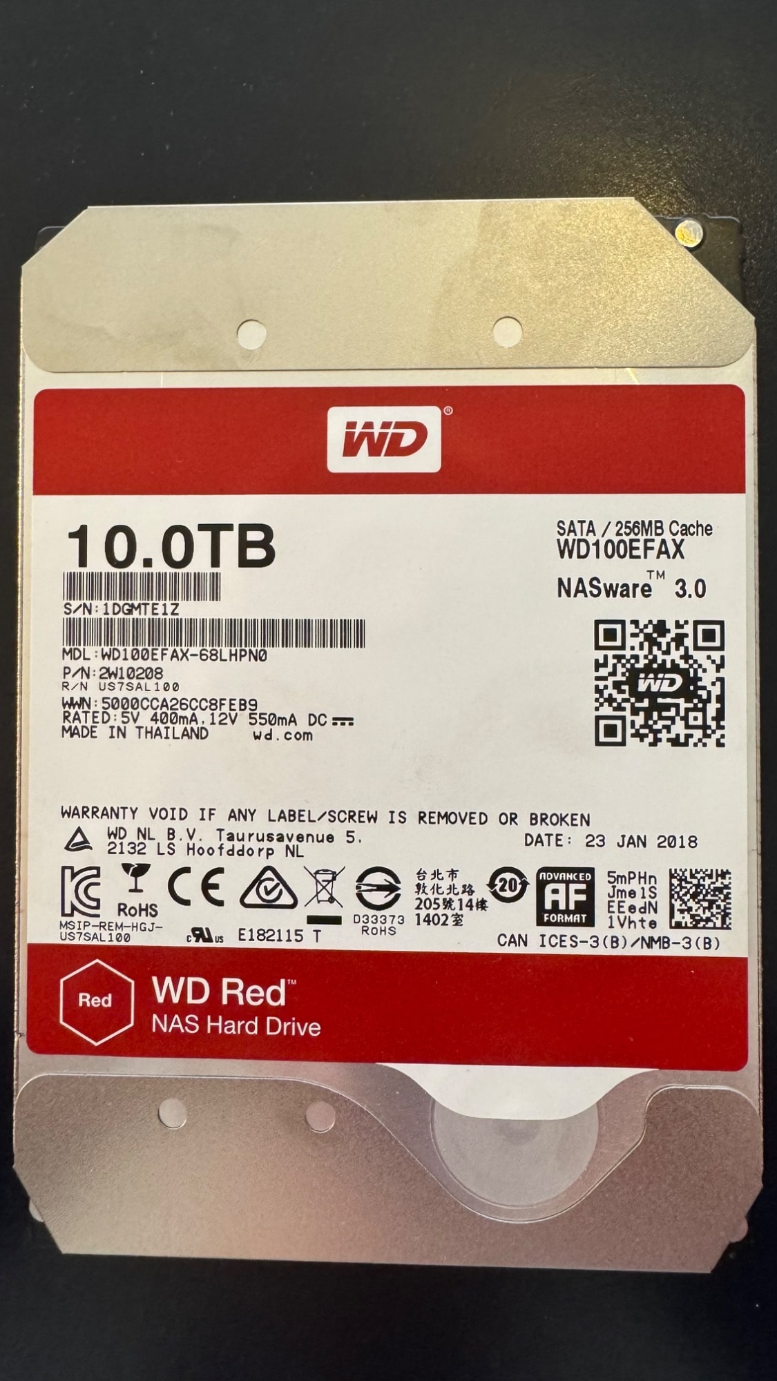 Produktbild WD Red (10 TB, 3.5")