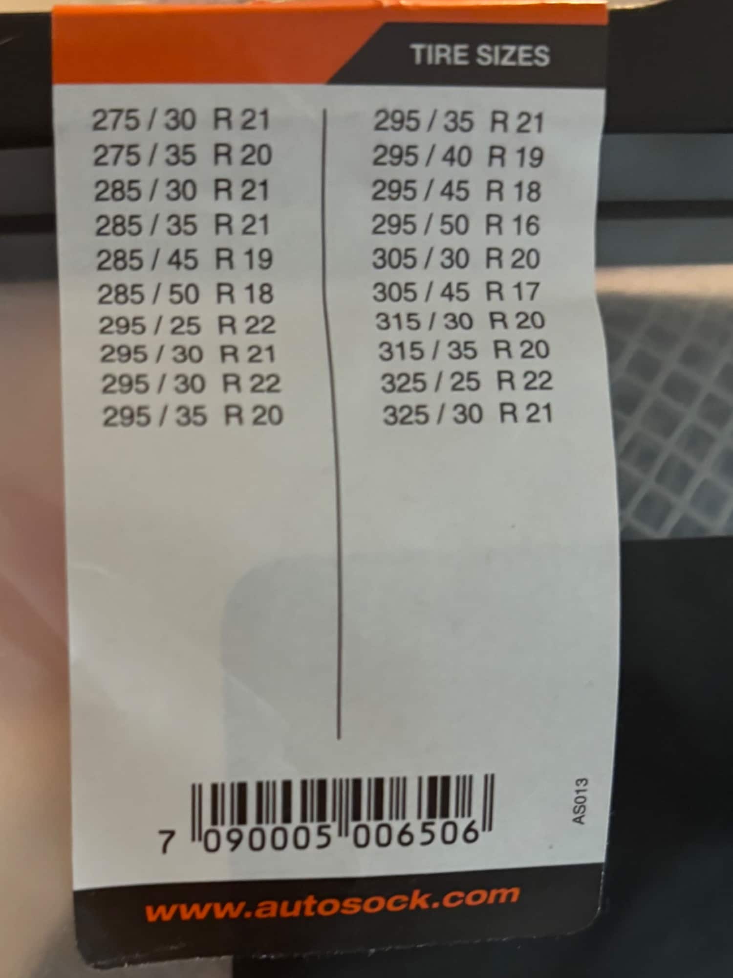 Produktbild Autosock WinterNotfahrhilfe