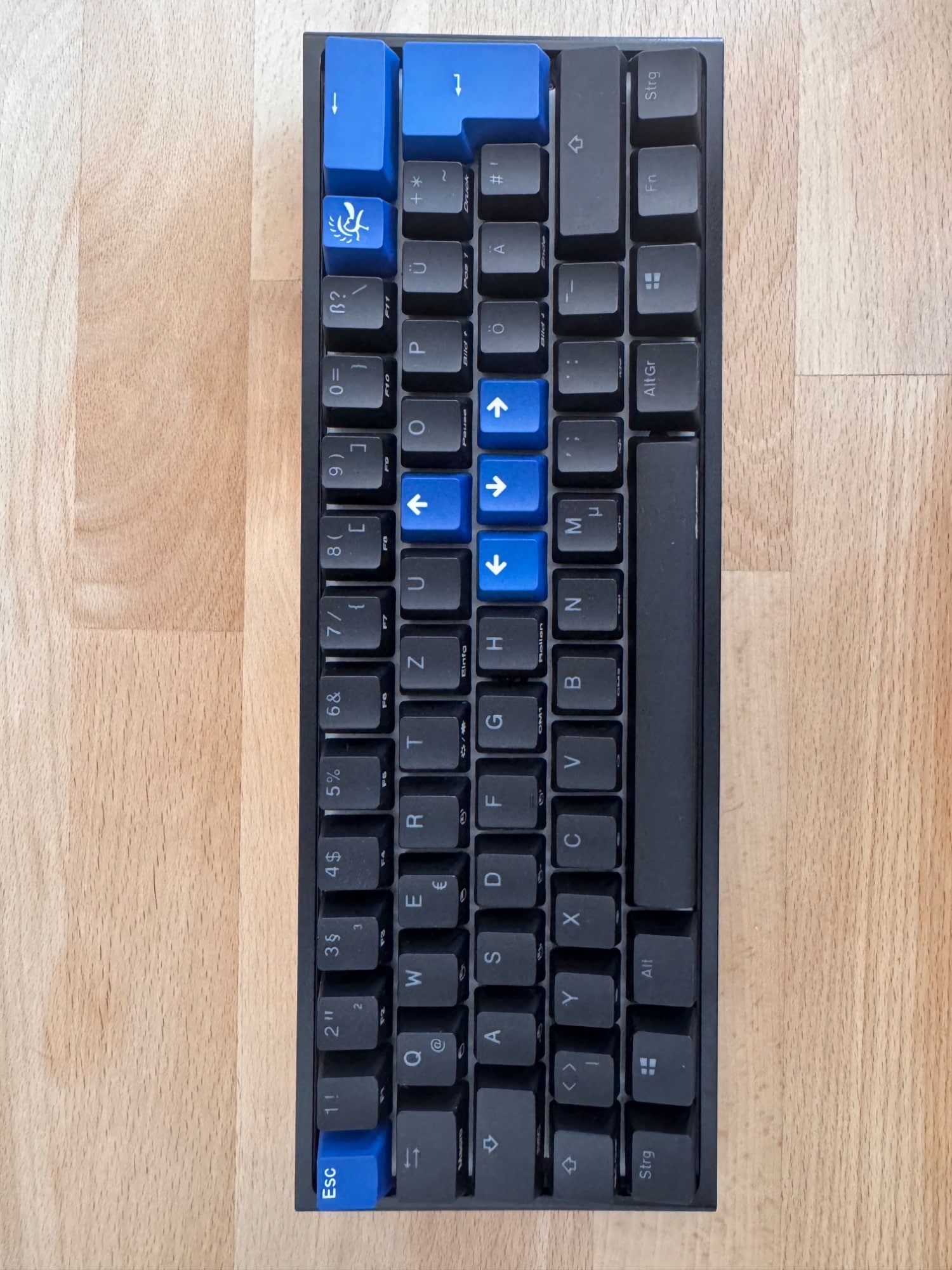 Actual product image Ducky One 2 Mini (DE, Cable)