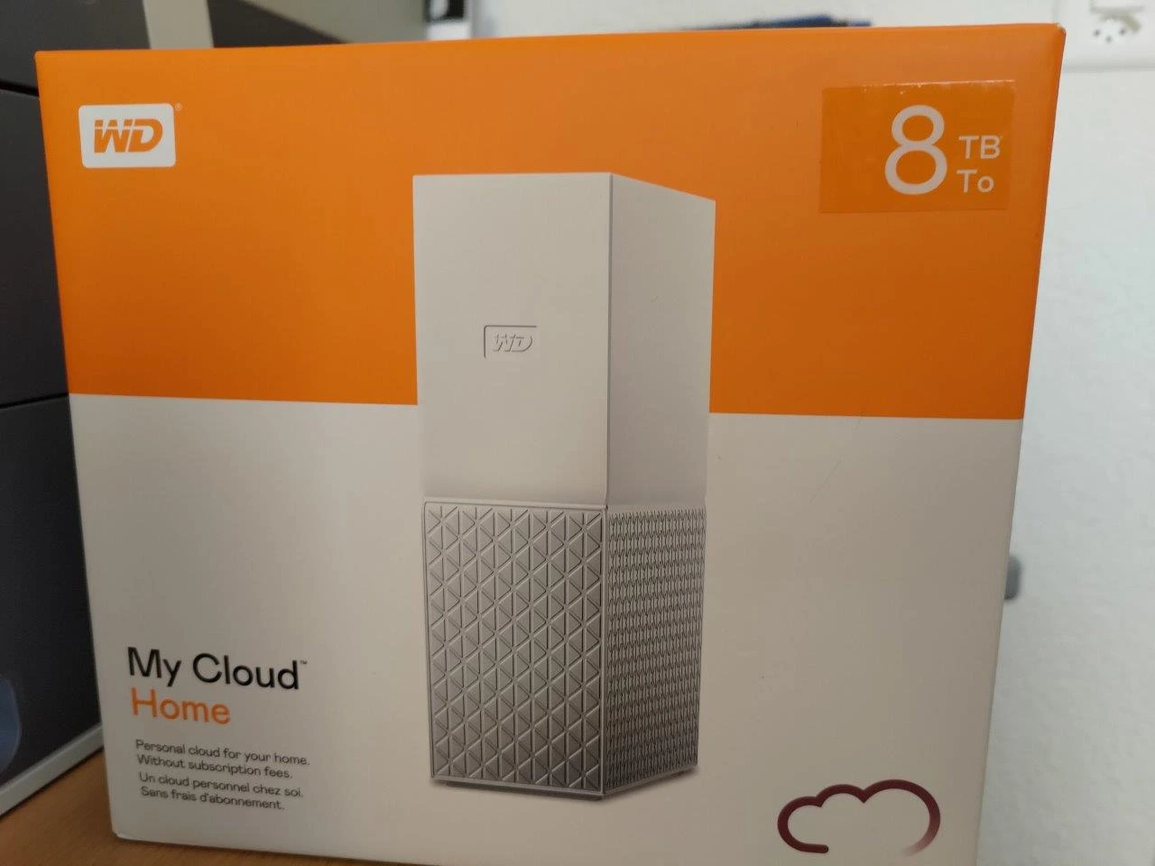 Immagine prodotto WD My Cloud Home (1 x 8 TB, WD Red)