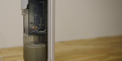 Flüssiges und Festes wird sauber getrennt.