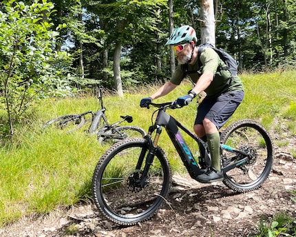 E-bike con il sorriso sulle labbra.