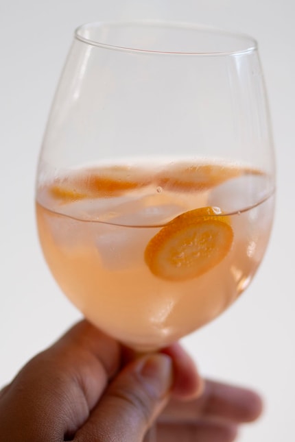 ... sowie der Rosato gut.