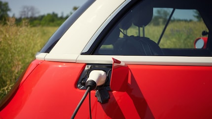 Das Ladekabel ist das gleiche wie bei den «grossen» Elektroautos, dreiphasiges Typ 2.