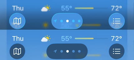 In some cases, the background becomes darker (beta 3, bottom) than before (beta 2, top).