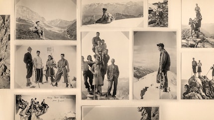 Die historischen Fotos aus dem Fundus seines Grossvaters dienten David als Inspiration.