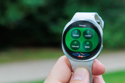 Mit der Galaxy Watch 8 kann ich viele verschiedene Aktivitäten tracken.