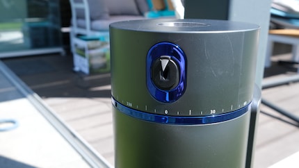 Hier siehst du die Gummilippe, die für einen breiteren Wasserstrahl sorgt.