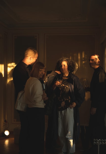 Impressions de l'exposition Echoes, 2024.