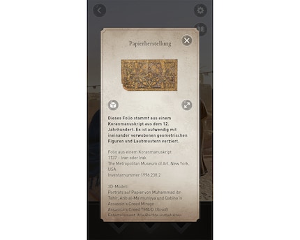 Il Discovery Tour ti offre informazioni storiche sul background dell'ambientazione storica del gioco.