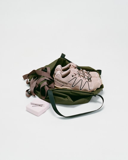 La Speedcross 3 Satin en rose.