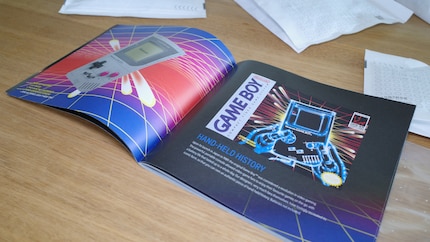 In der Anleitung gibt es auch ein paar Informationen zum ikonischen Handheld und den Games.