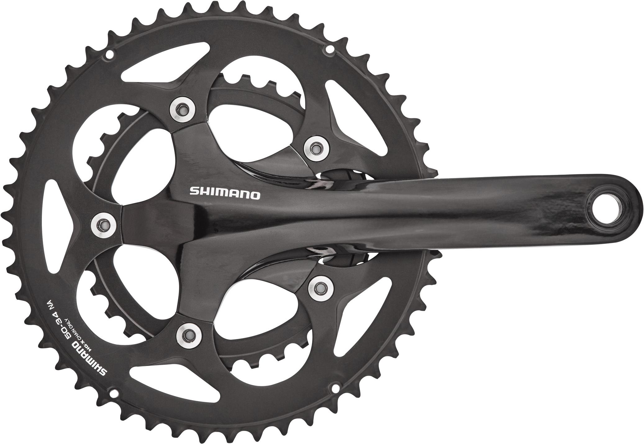 Road crankset clearance