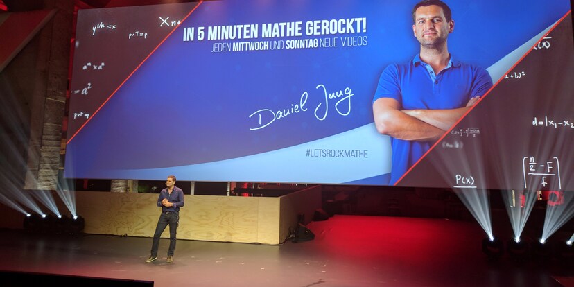 Gilt unter Schülern und Studenten als Rockstar: Mathematiker Daniel Jung