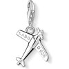 Thomas Sabo Charms/Beads Flugzeug (1.70 cm, Silber)