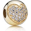 Pandora Charms/Beads Cuore Pavé (Oro)