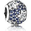 Pandora Charms/Beads Midnight Blue Starry Sky (Silver)