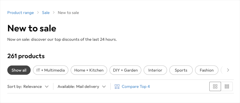 sale
