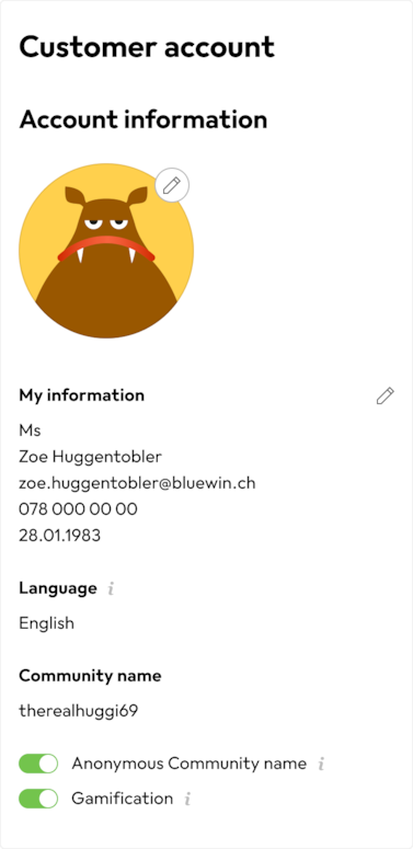 account