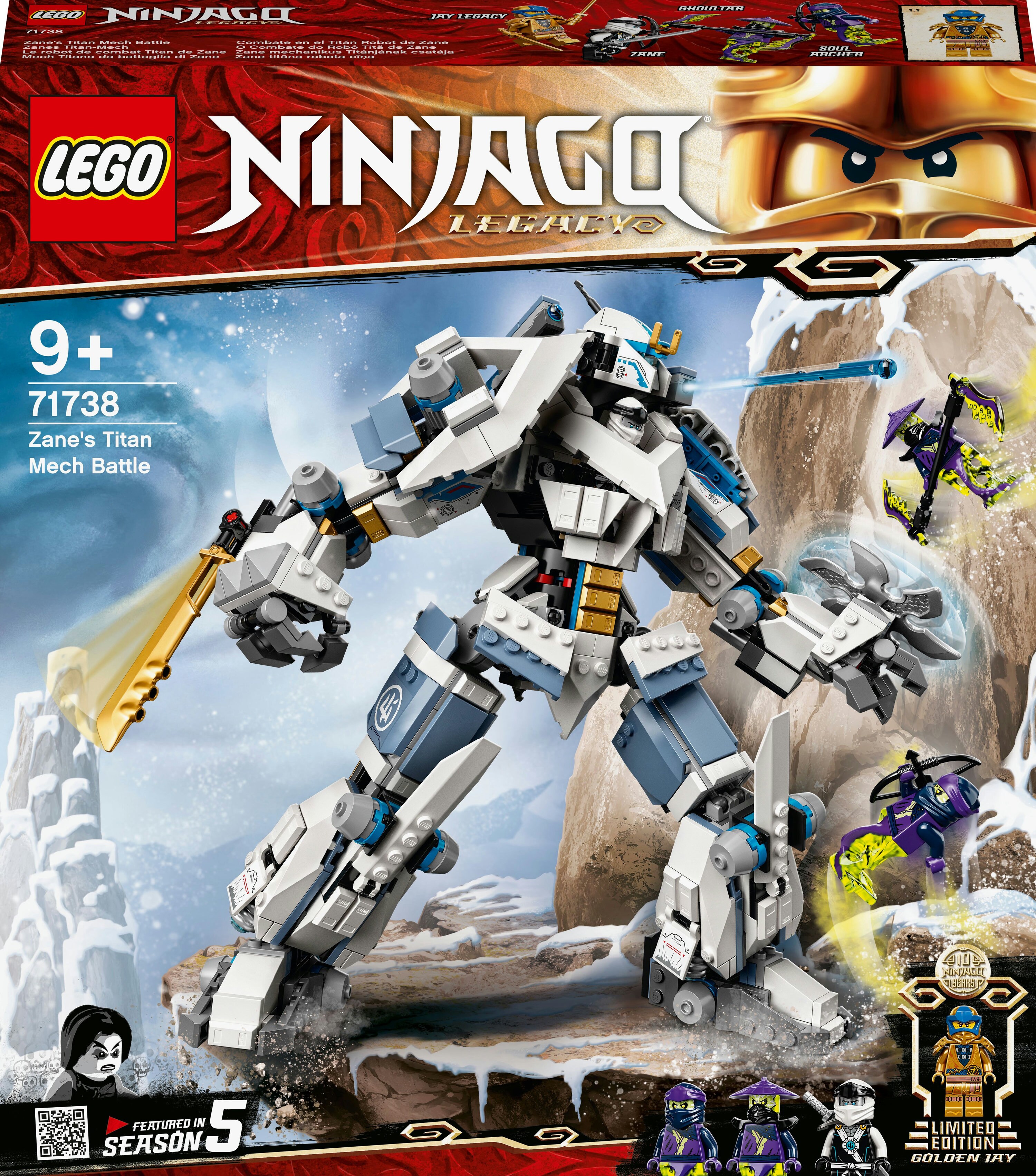 LEGO Zane s Titan Mech 71738 LEGO Ninjago buy at Galaxus