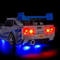 Light my bricks Set di luci a LED per LEGO 76917 Speed Champions Nissan Skyline GT-R (R34)