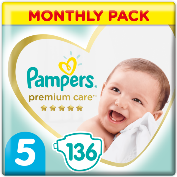 Pampers premium care 5 shop monthly pack