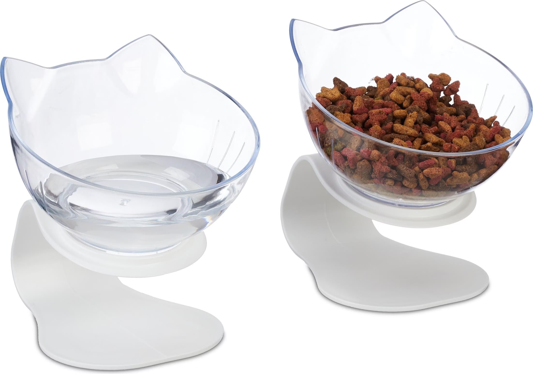 Comparer les prix de Relaxdays Set de gamelles pour chats, Gamelle