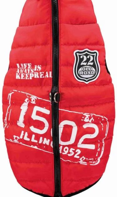 TRIXIE Couche avec Harnais Saint-Malo S 36 cm Rouge Chien