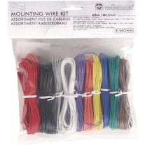 Velleman Cable set - 10 colours - 60M - Solid core