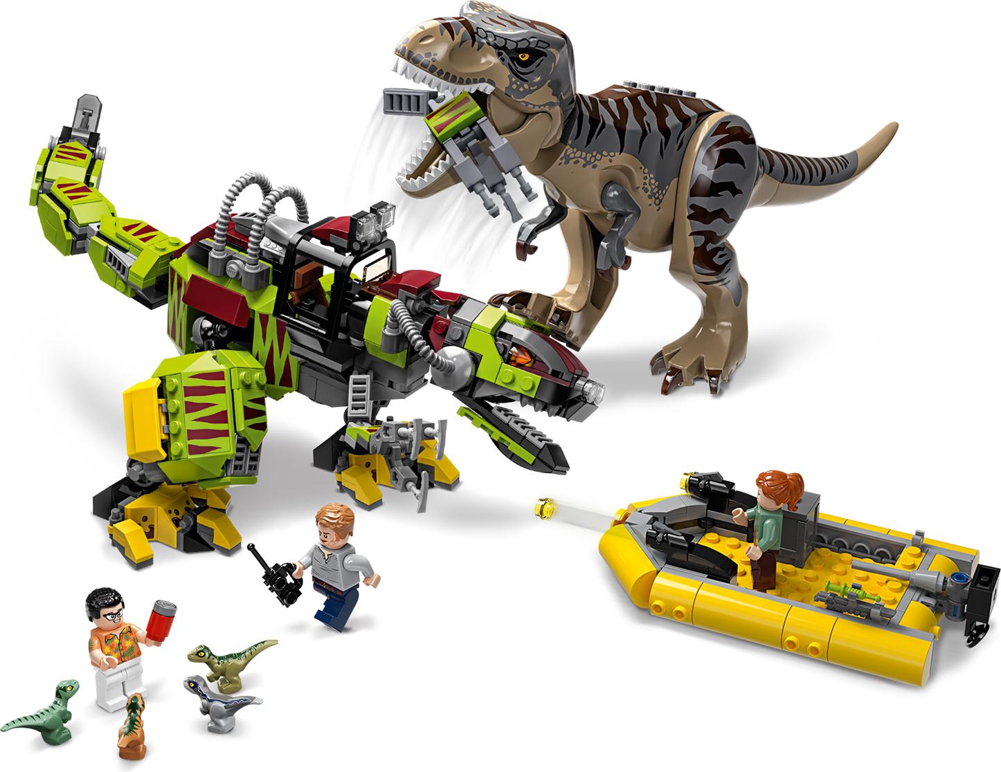 LEGO T Rex vs. Dino Mech 75938 LEGO Jurassic World buy at Galaxus