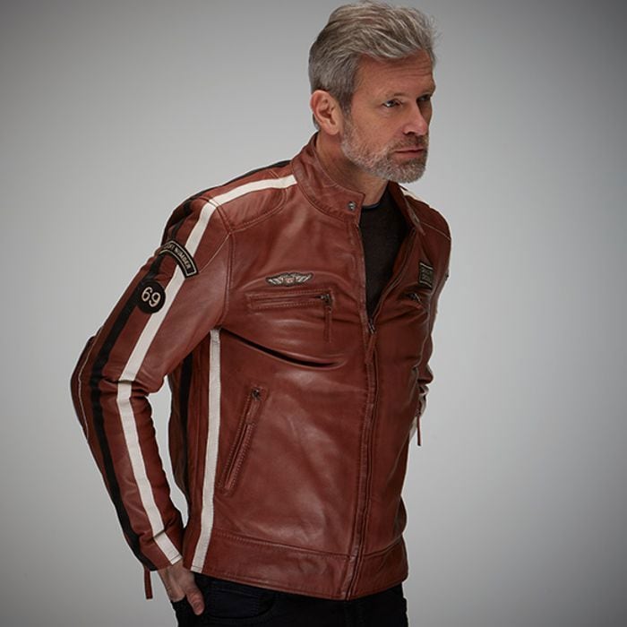 Grandprix Originals Gulf Racing Jacket cognac Gr. M (M) Galaxus