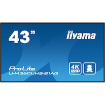 iiyama ProLite LH4360UHS-B1AG (3840 x 2160 pixels, 42.50")