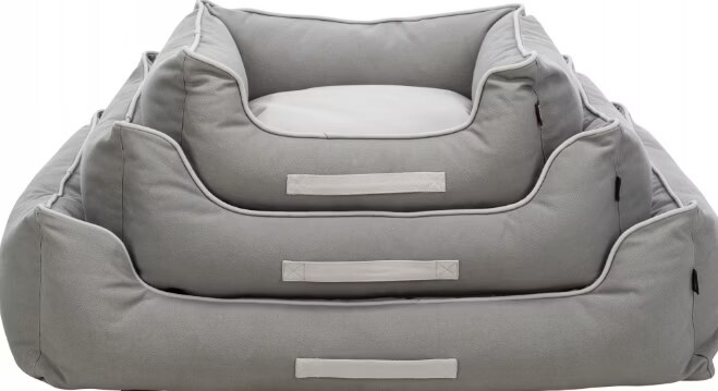 TRIXIE Lit pour animaux de compagnie Be Eco Danilo 80x60 cm Gris