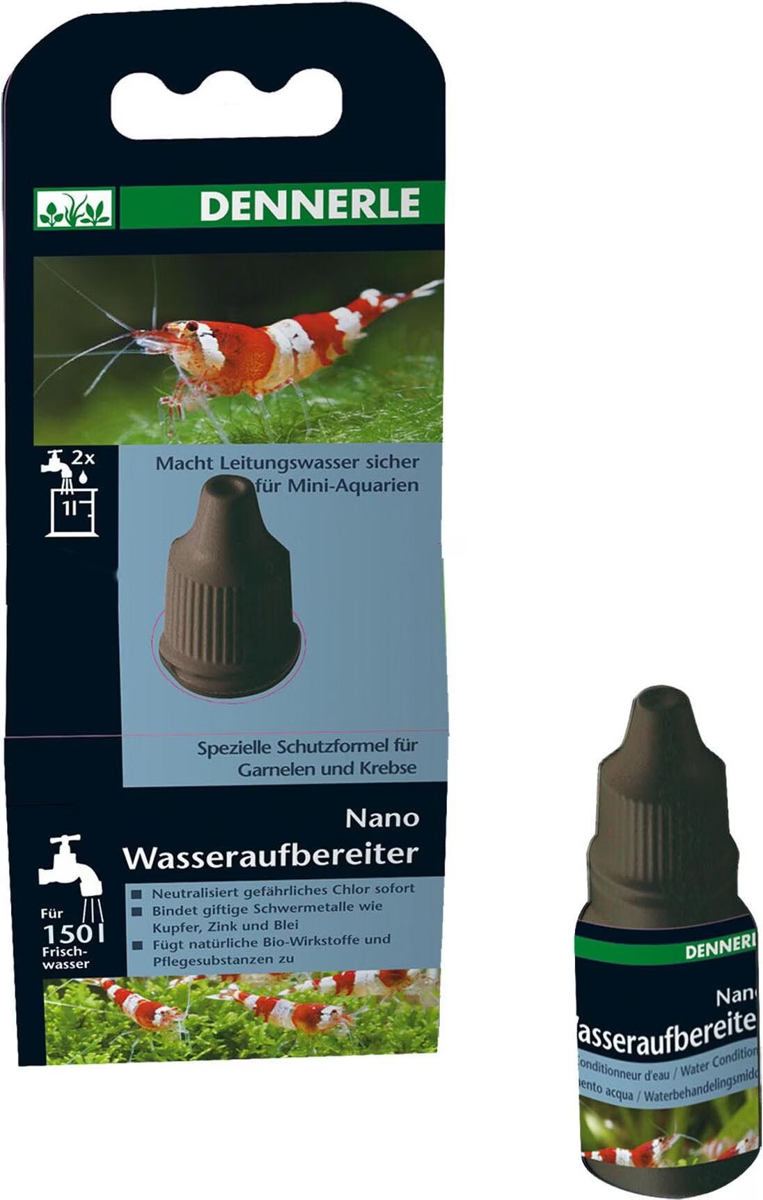Comparer les prix de Dennerle Conditionneur d'eau Nano 15ml (Entretien de l'eau de l'aquarium), Entretien de l'aquarium