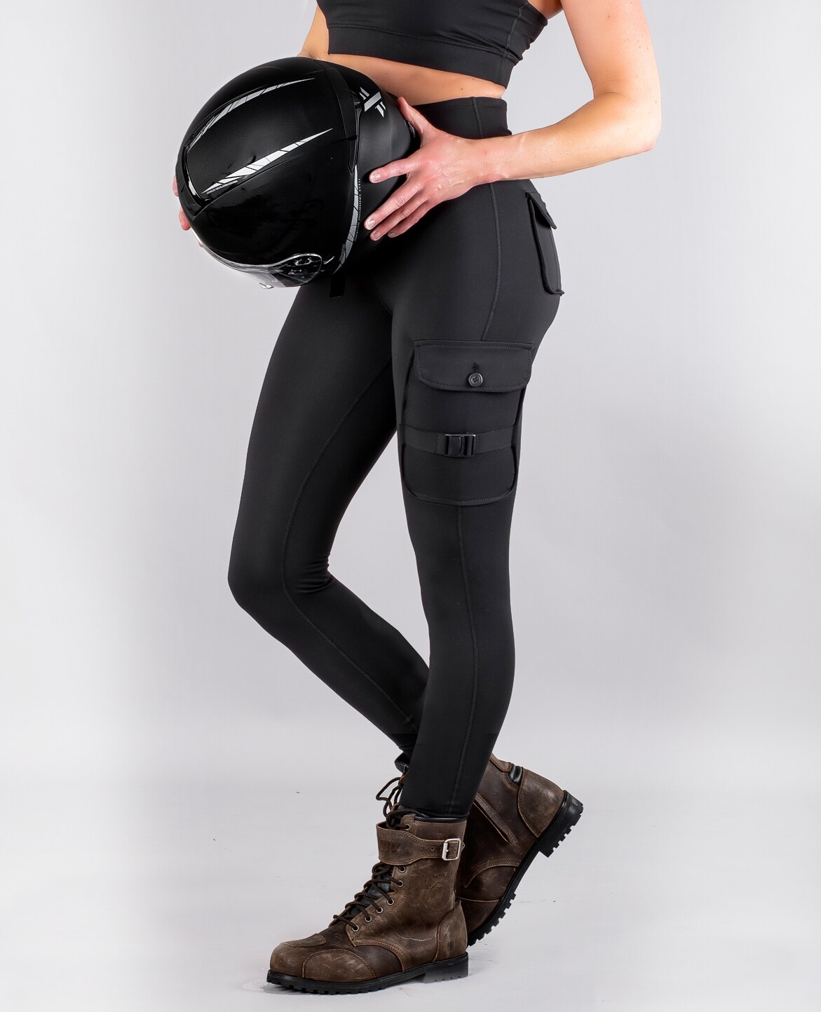 Dimondy Leggins Moto Cargo (Damen M Normalgrösse) Galaxus