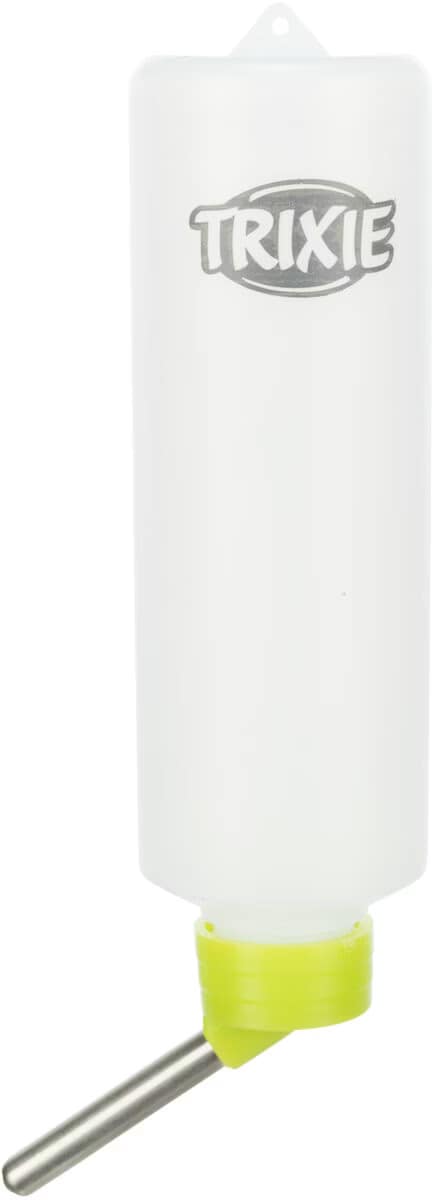 Meilleurs prix pour un biberon 250 ML en plastique avec support métal. pour cochons d'inde. coloris aléatoires. - Trixie - TR-6053