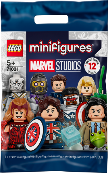Lego marvel top studios minifigures