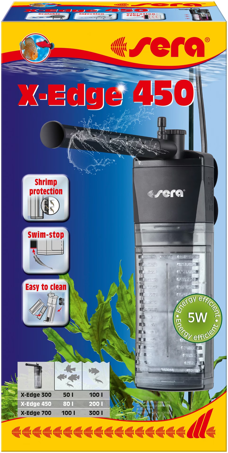 Comparer les prix de Sera Filtre intrieur X-Edge (200l, Filtres internes, Eau douce), Aquarium: filtres