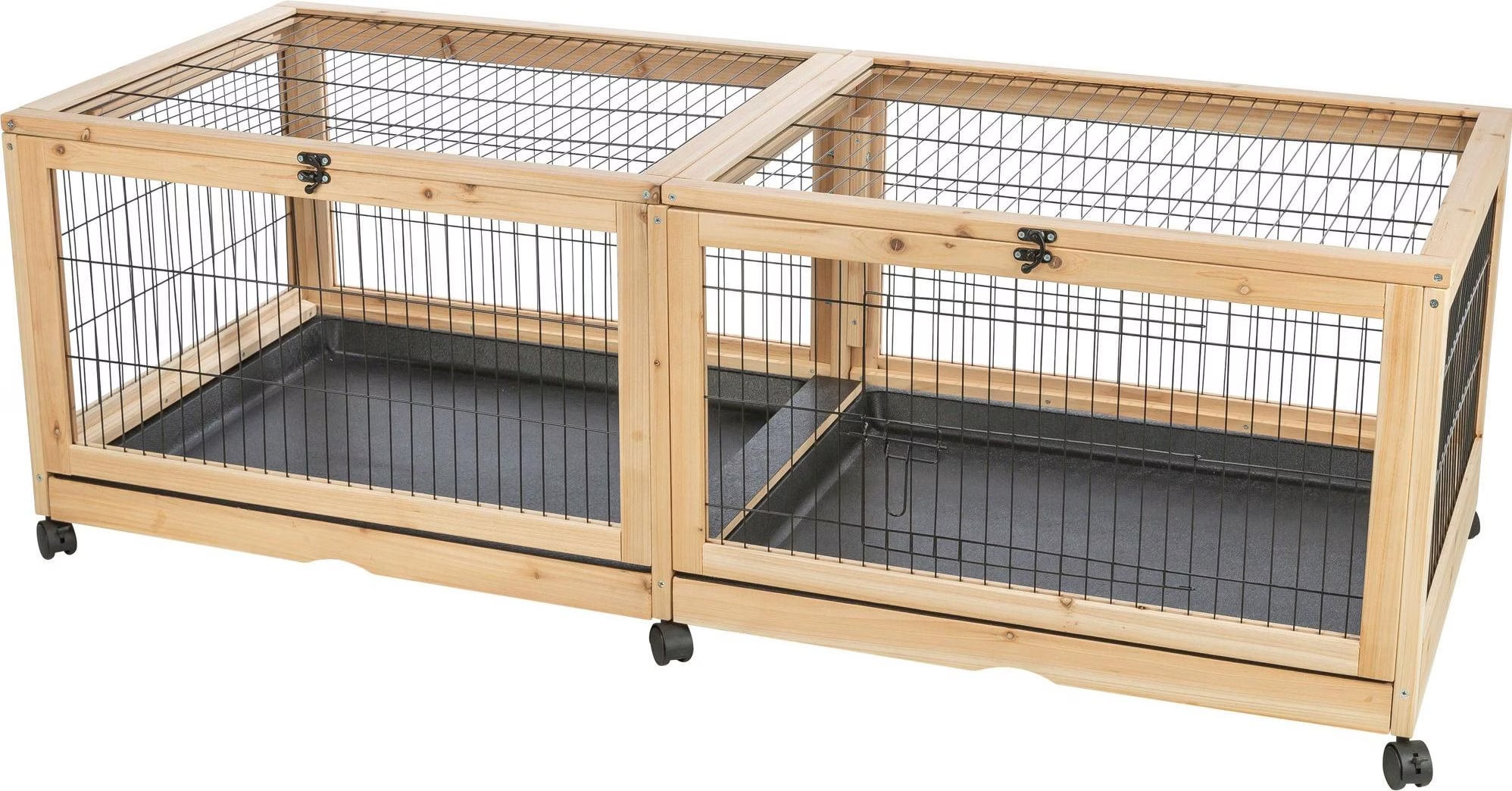 Comparer les prix de Cage d’intérieur pour cochons d’Inde et lapins nains Trixie, 150 x 50 x 60&nbsp;cm, petits animaux