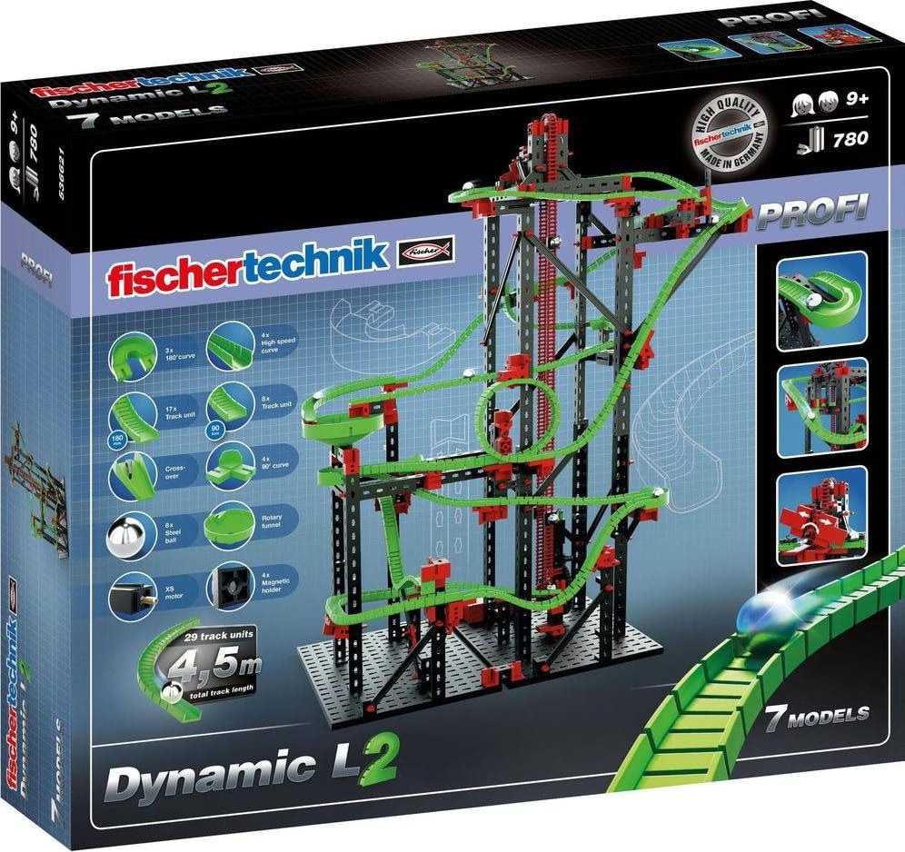 fischertechnik ダイナミックL2 ビルディングキット (760ピース) fischertechnik ダイナミックL2 ビルディングキット (760ピース)