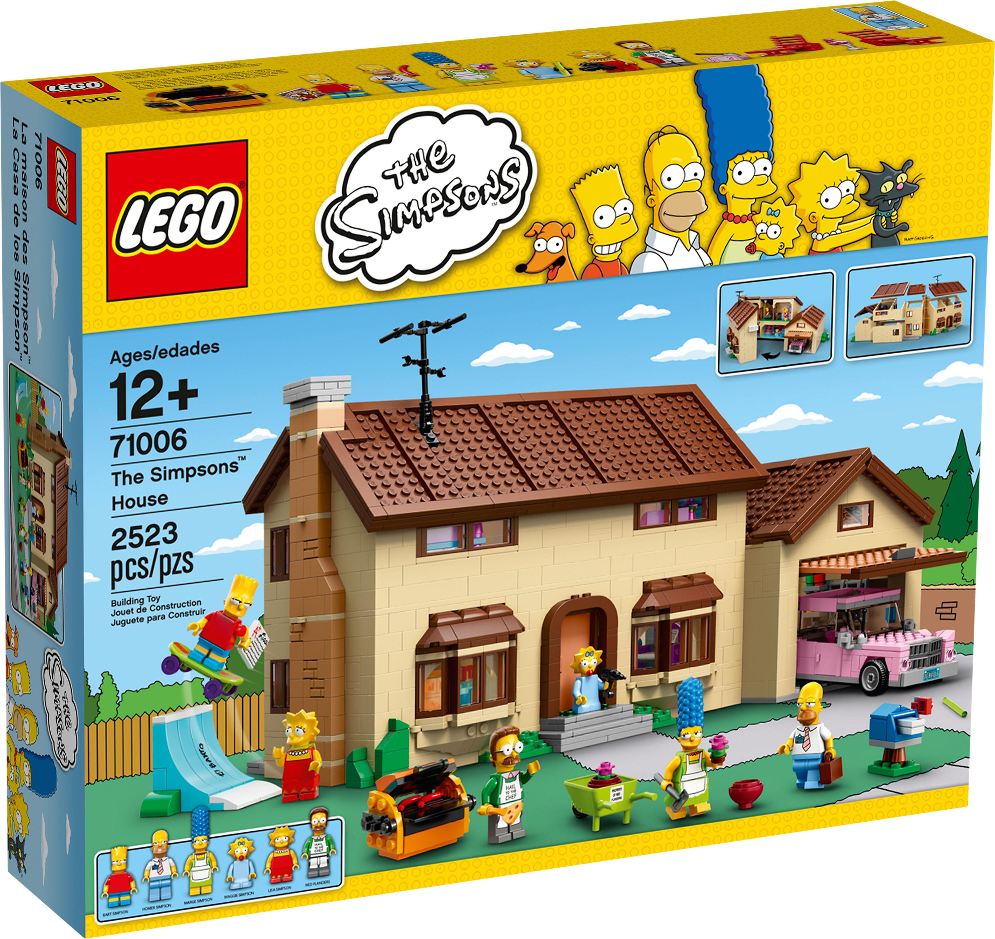 LEGO The Simpsons The Simpsons House 71006 LEGO Rare Sets Galaxus