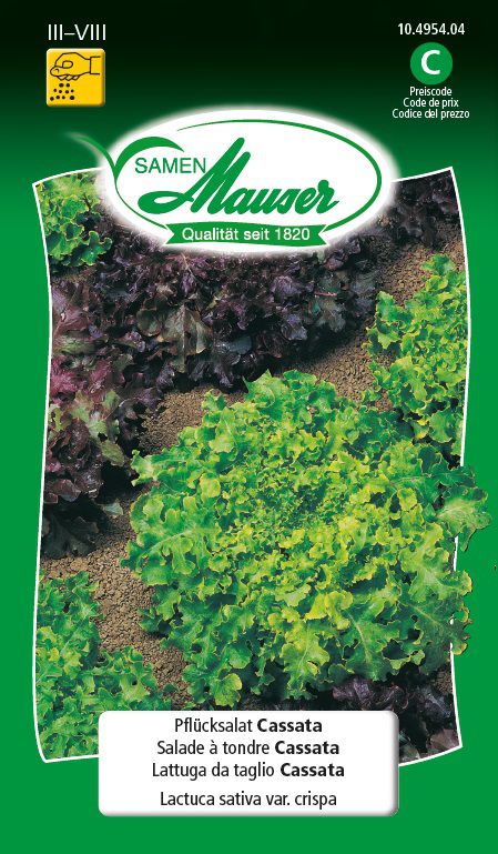 Samen Mauser Pflücksalat Cassata (Gemüsesamen) kaufen