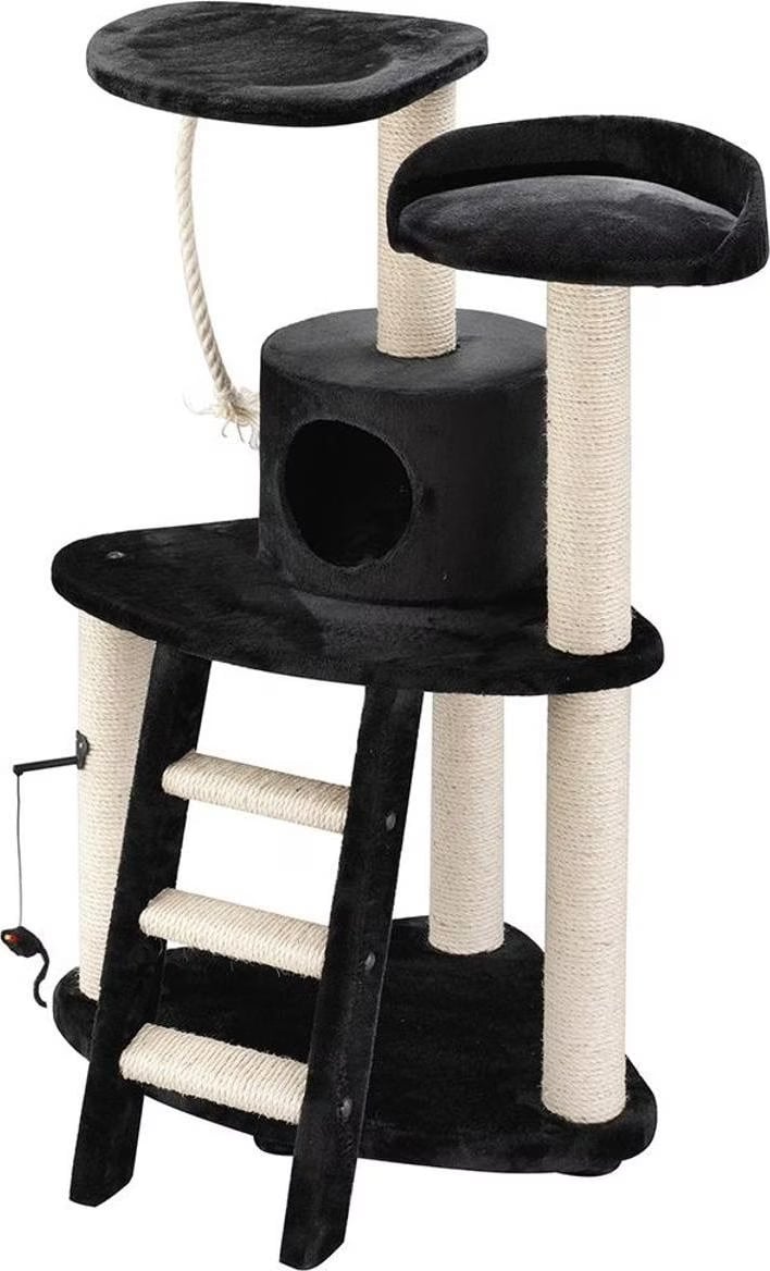Comparer les prix de EBI Classic Tree Catar (131cm, Noir), Arbre  chat