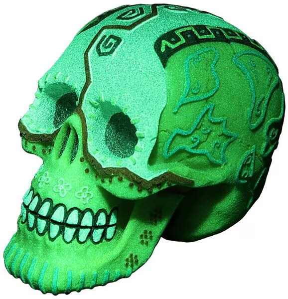 EBI Aqua Della Dia de los Muertos Skull 2 (Dcoration, autres lments), Dcoration d'aquarium