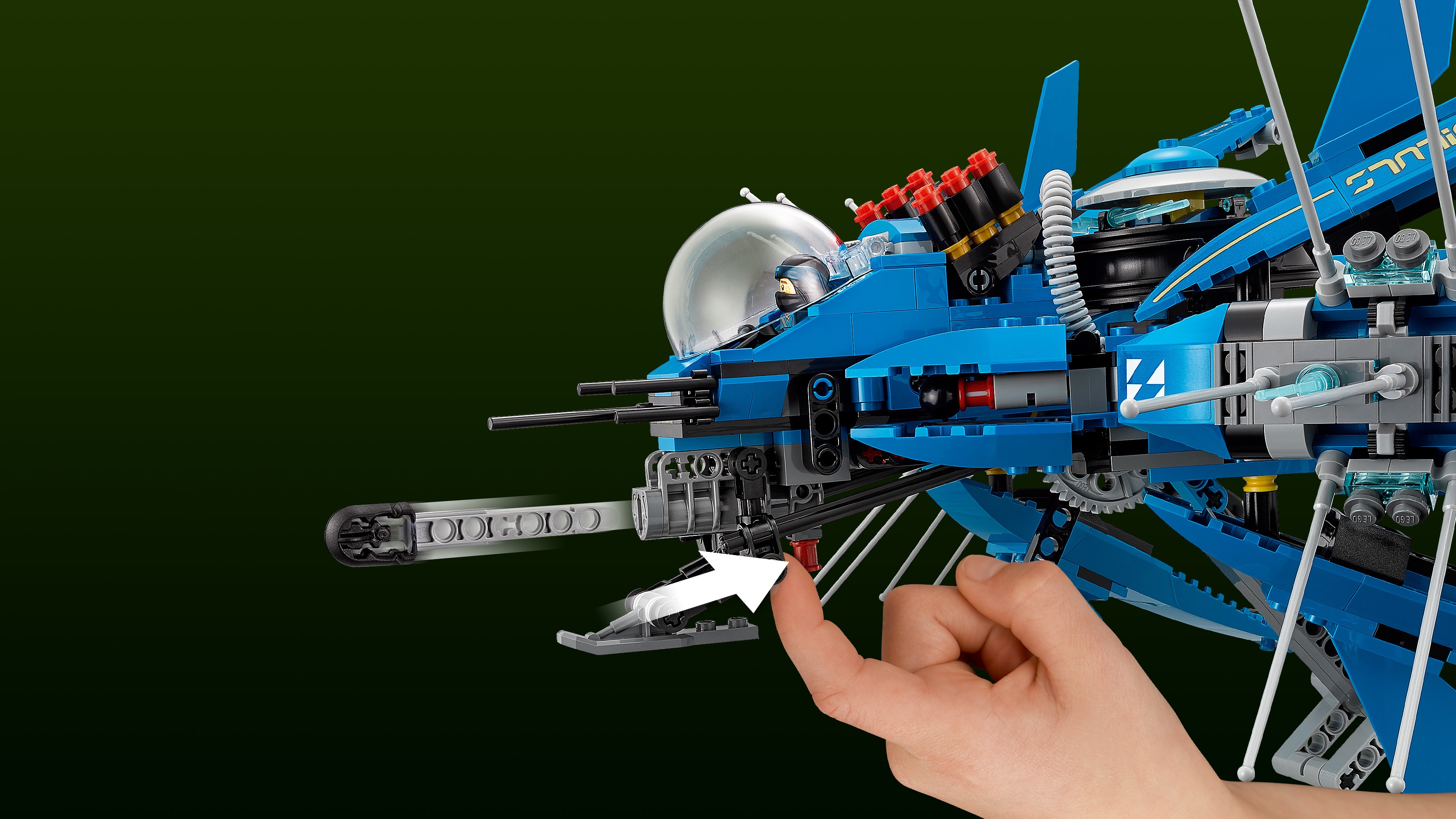 LEGO Ninjago Movie Jay s Jet Blitz 70614 LEGO Ninjago Galaxus