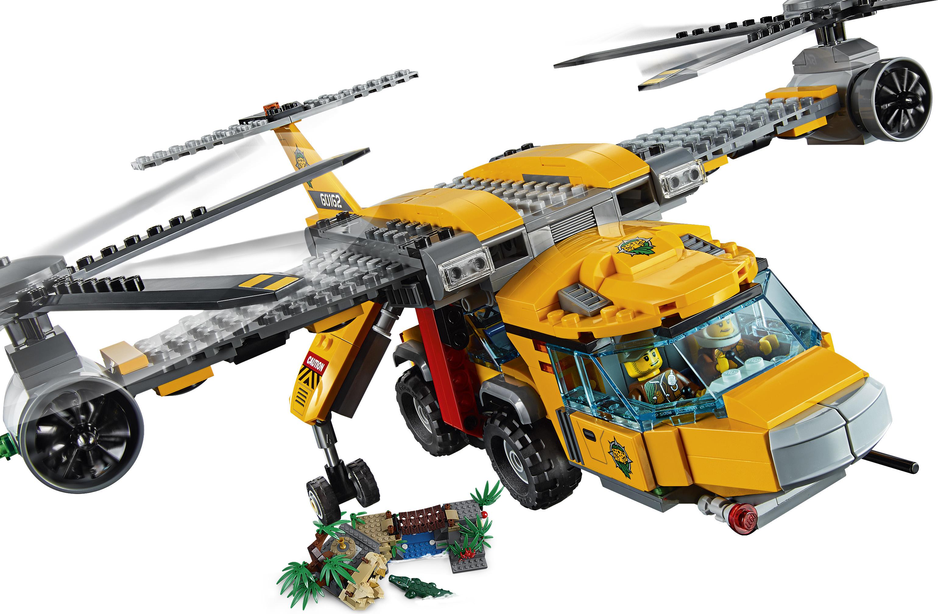Lego city jungle air drop helicopter store