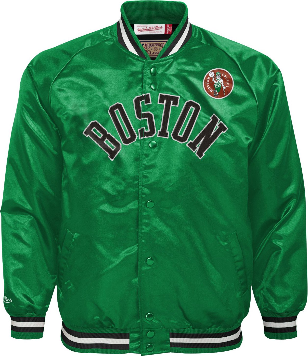 Mitchell & Ness Boston Celtics Lightweight Satin Jacke Herren (L) Galaxus